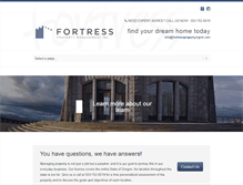 Tablet Screenshot of fortresspropertymgmt.com